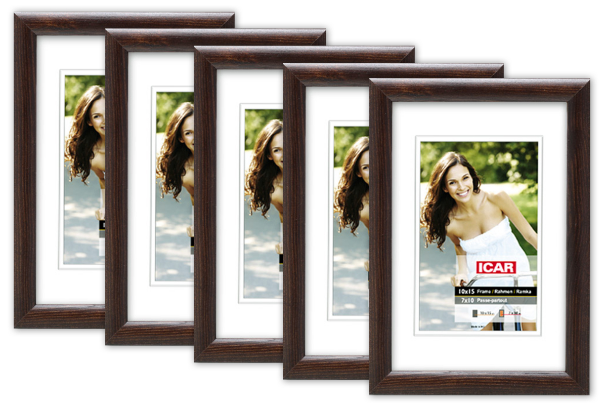 Fotorahmen HIT 4 braun dunkel