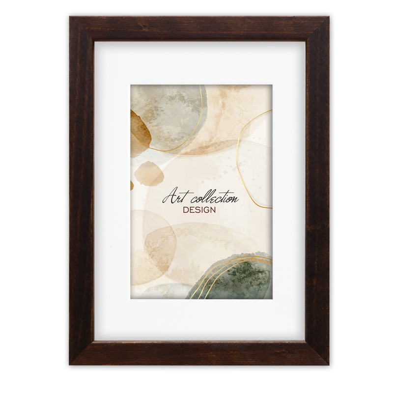 Holzrahmen AGA C PAS 4 braun dunkel