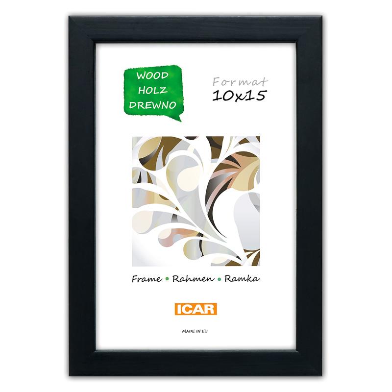 Holzrahmen AGA C 2 schwarz