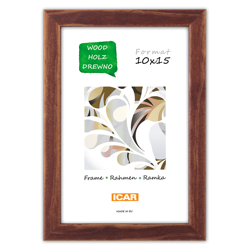 Holzrahmen AGA C 3 dunkelbraun