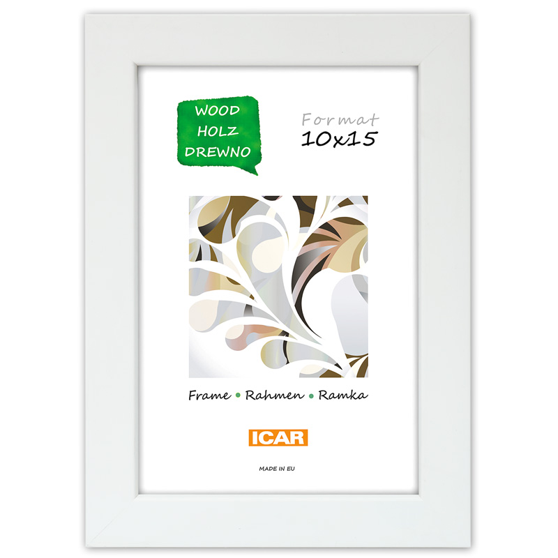 Holzrahmen AGA D 1 weiß