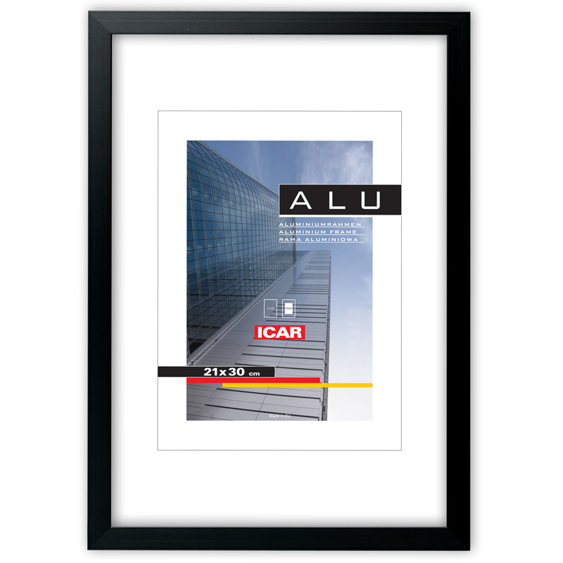 Aluminiumrahmen ALU EP 2 schwarz