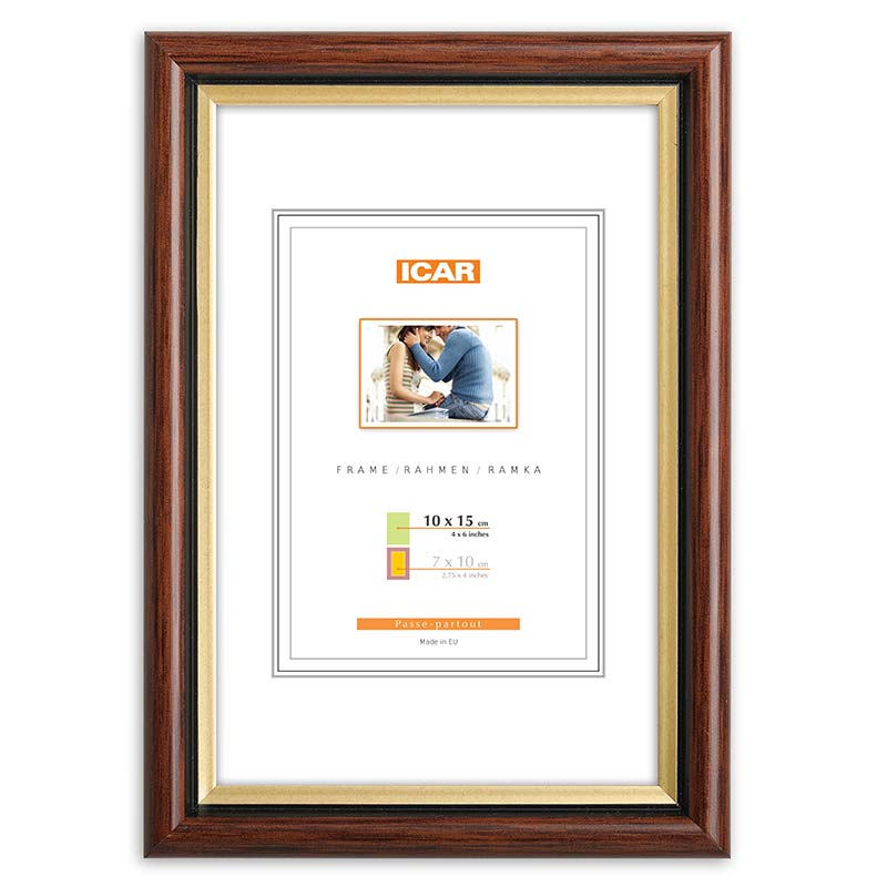 Holzrahmen DRI CL 4 dunkelbraun