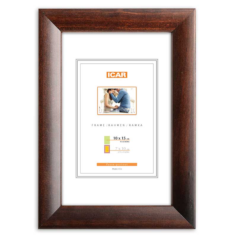 Holzrahmen DRI G 3 dunkelbraun