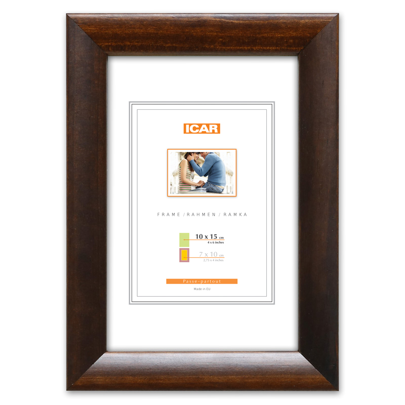 Holzrahmen DRI G 4 braun dunkel