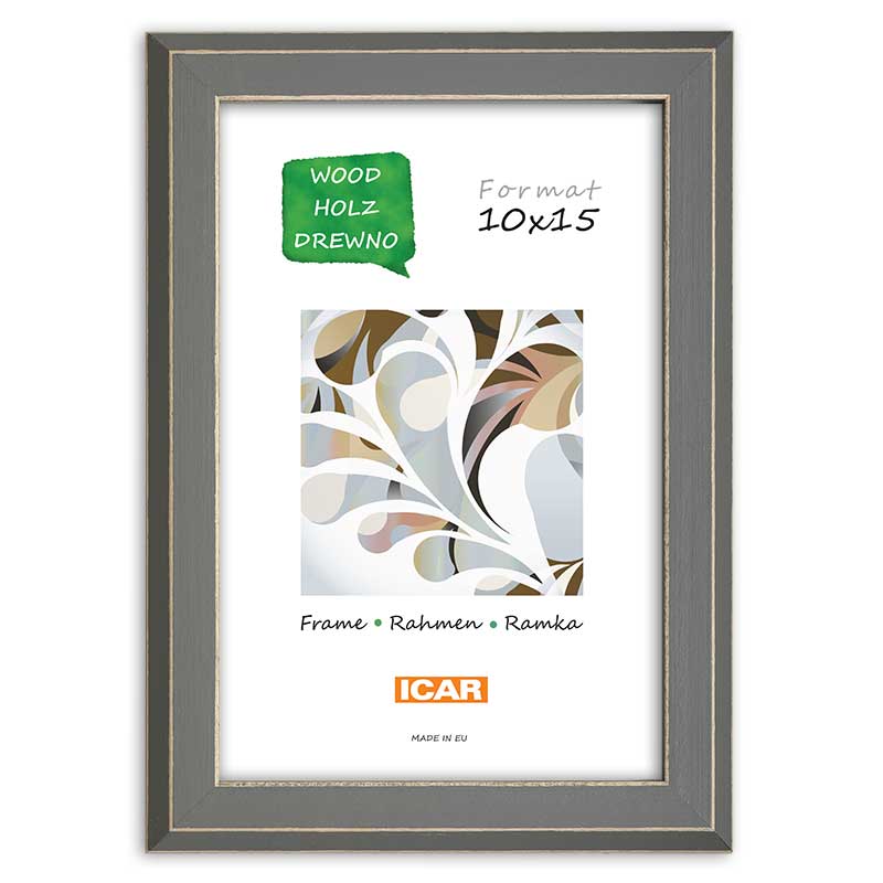Holzrahmen DRI M 25 grau