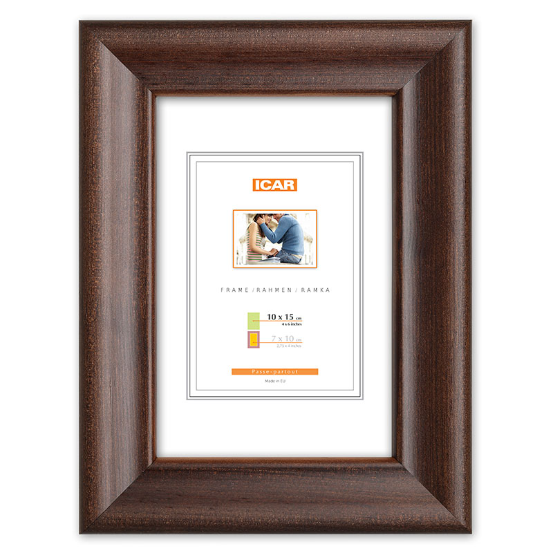 Holzrahmen DRL B 4N braun dunkel