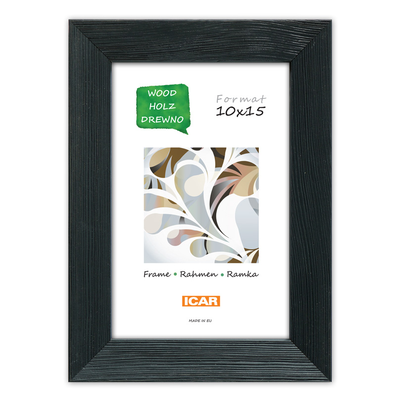 Holzrahmen DRL D 2 schwarz