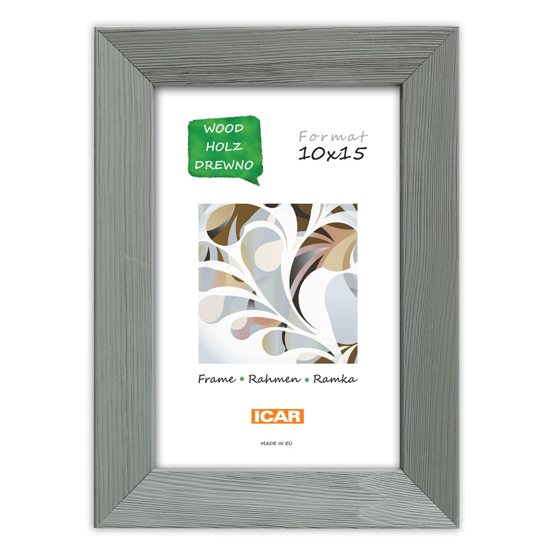 Holzrahmen DRL D 02 grau