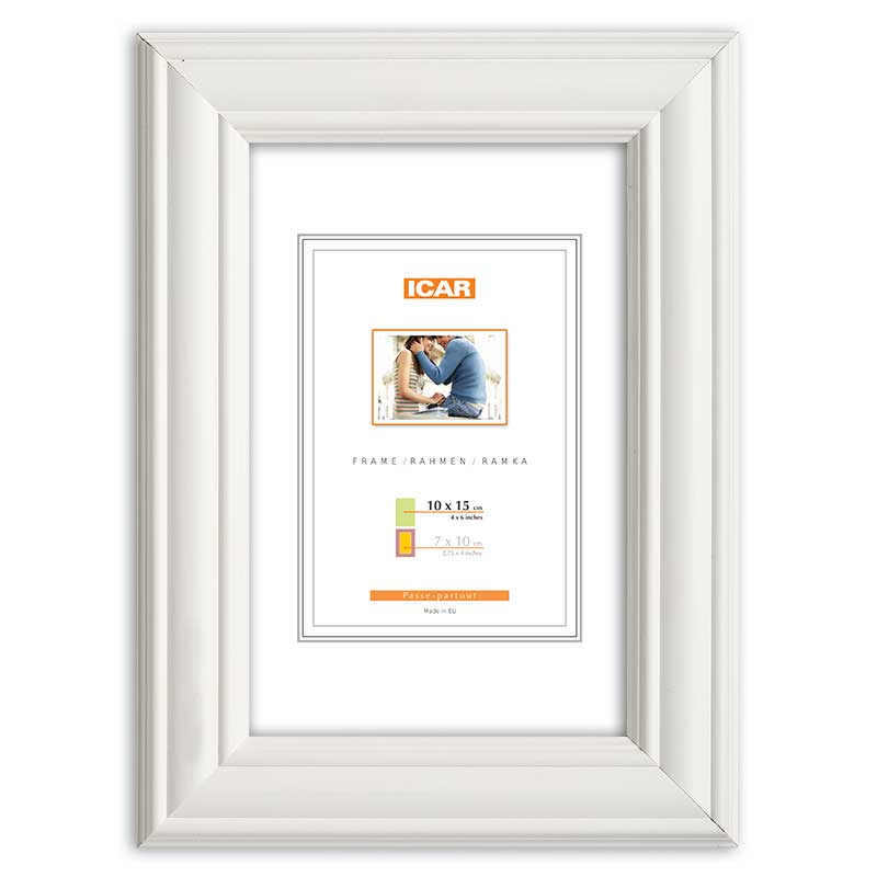 Holzrahmen DRL F 1 weiß