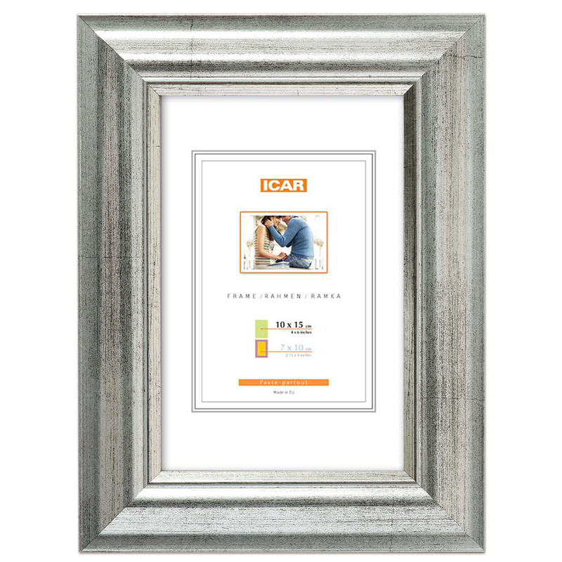 Holzrahmen DRL N S silber