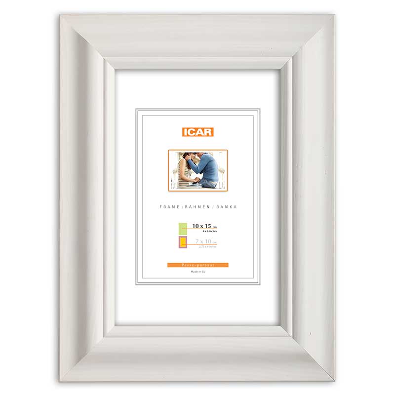 Holzrahmen DRL N 1 weiß