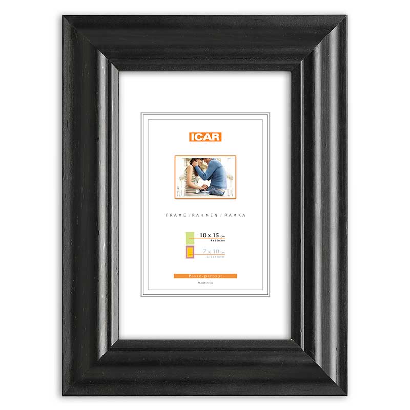 Holzrahmen DRL N 2 schwarz