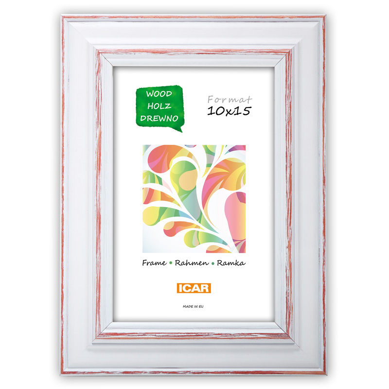 Holzrahmen DRL X 5 weiß