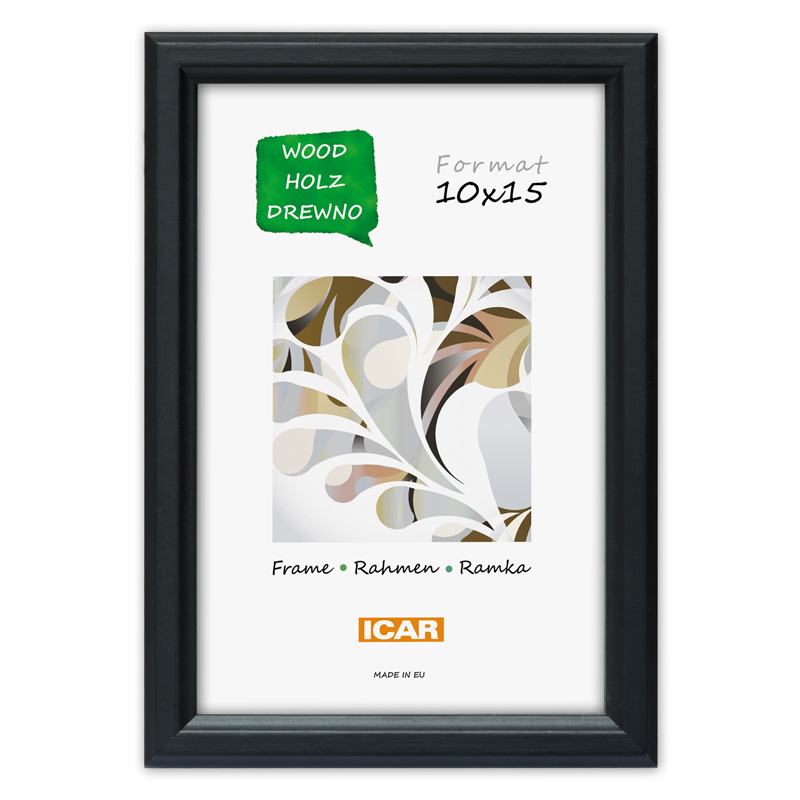 Holzrahmen DRWA 2 schwarz