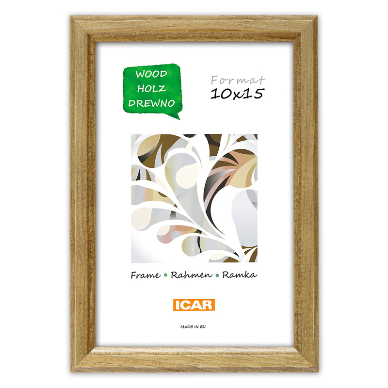 Holzrahmen DRWA 3 hellbraun