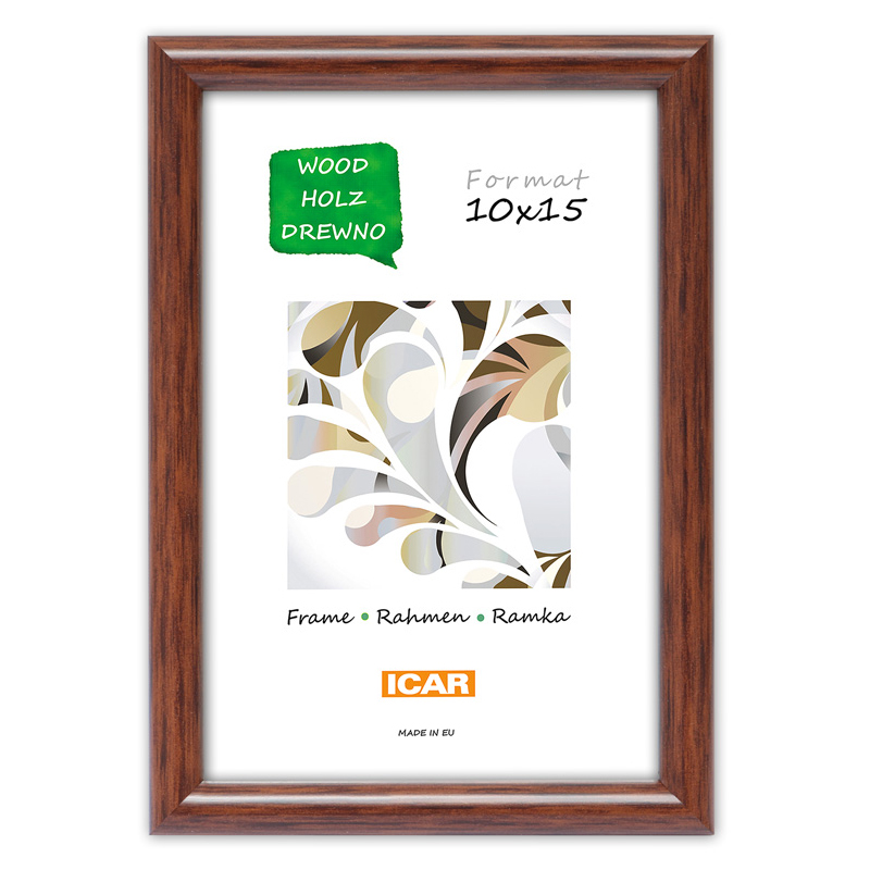 Ramka drewniana DRWC F 41 brązowy ciemny