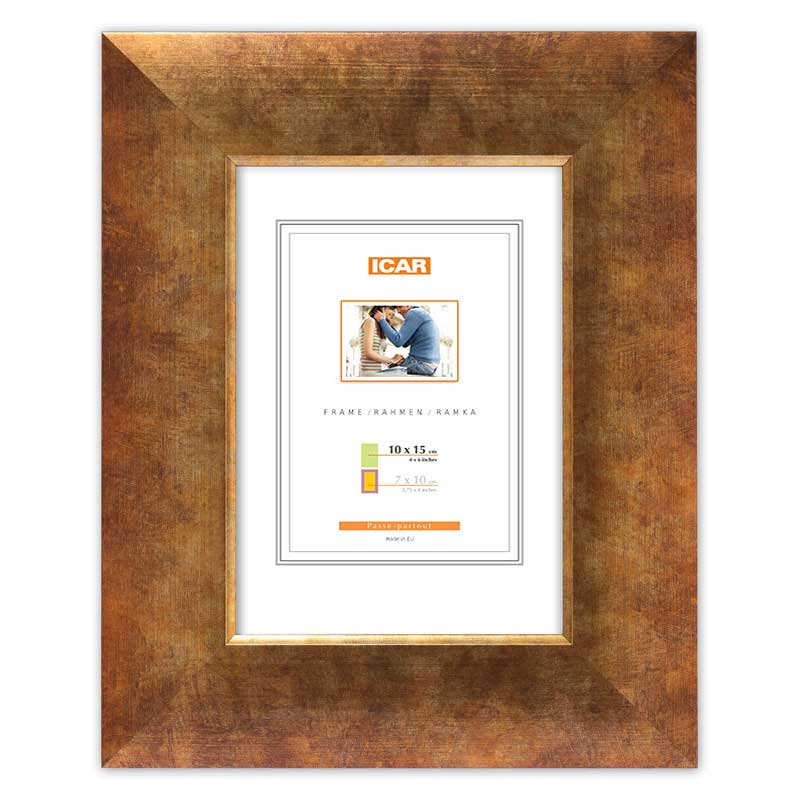 Ramka drewniana EXW H Z złoty