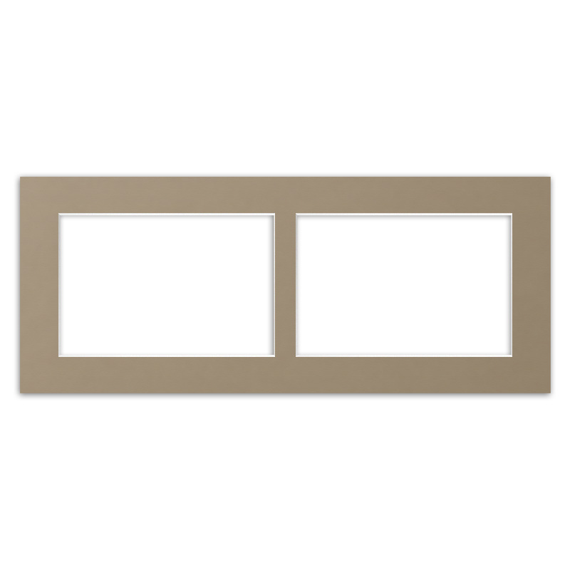 Passepartout PAS G 4 kawowy