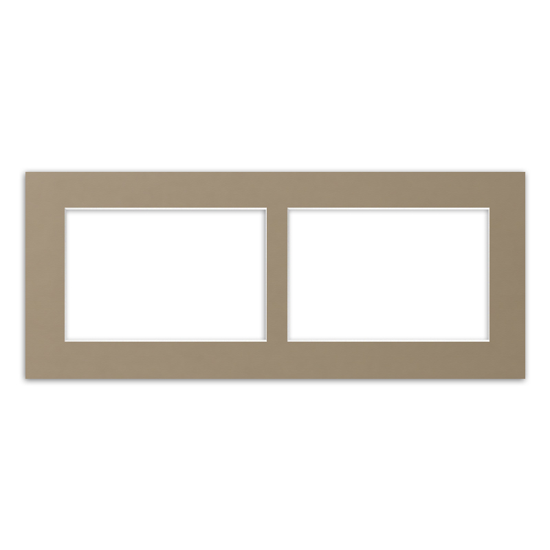 Passepartout PAS G 4 kawowy