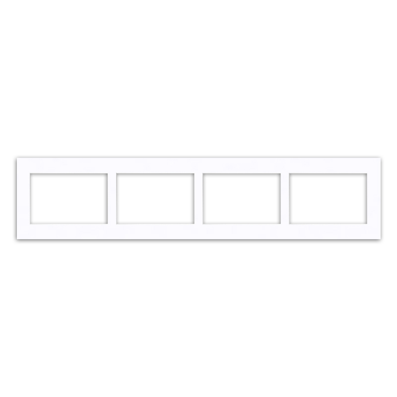 Passepartout PAS G 2 biały