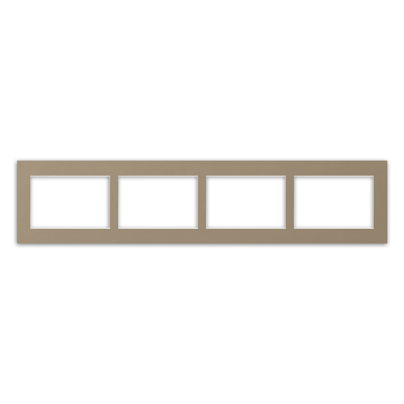 Passepartout PAS G 4 kawowy