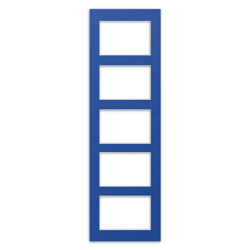 Passepartout PAS G 9 niebieski