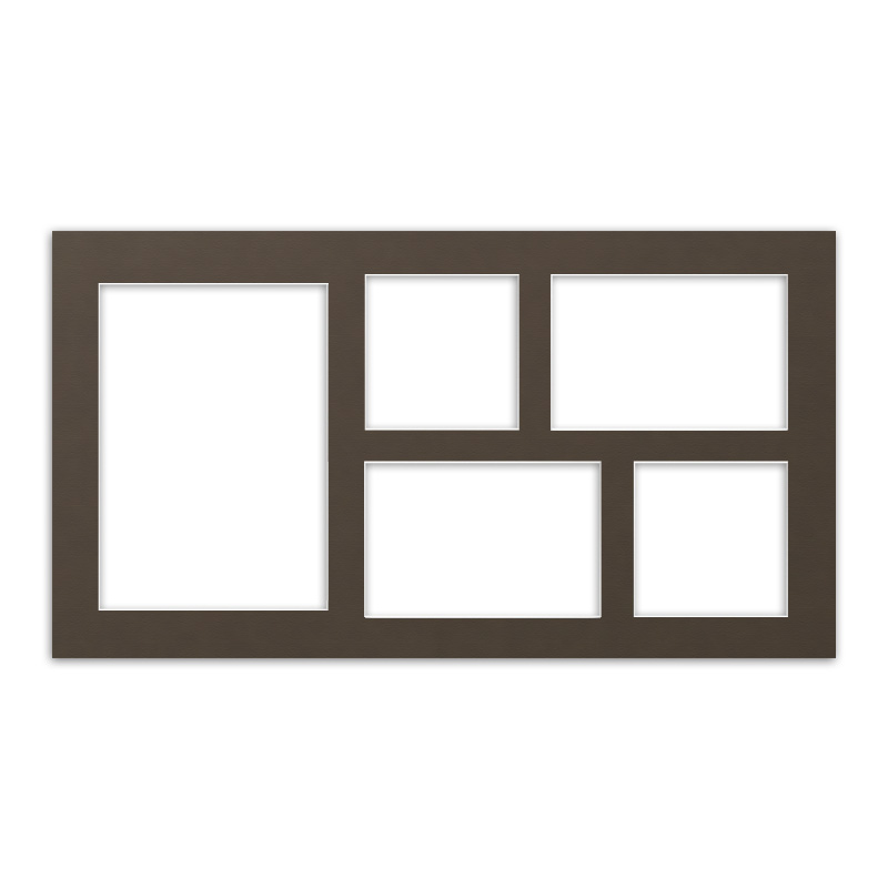 Passepartout PAS G 11 braun dunkel