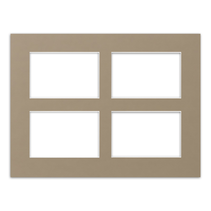 Passepartout PAS G 4 kawowy