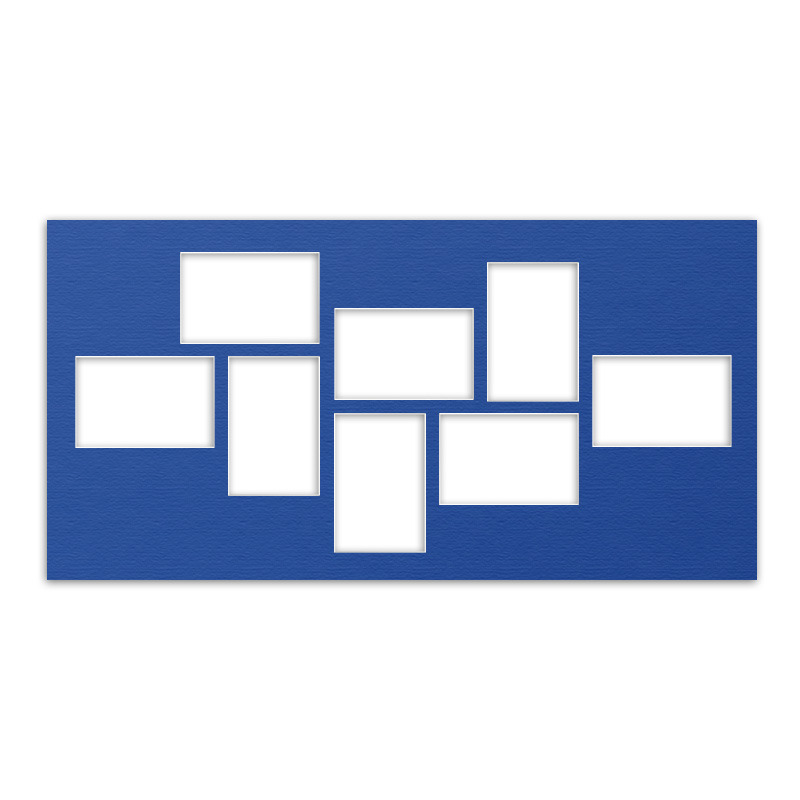 Passepartout PAS G 9 niebieski