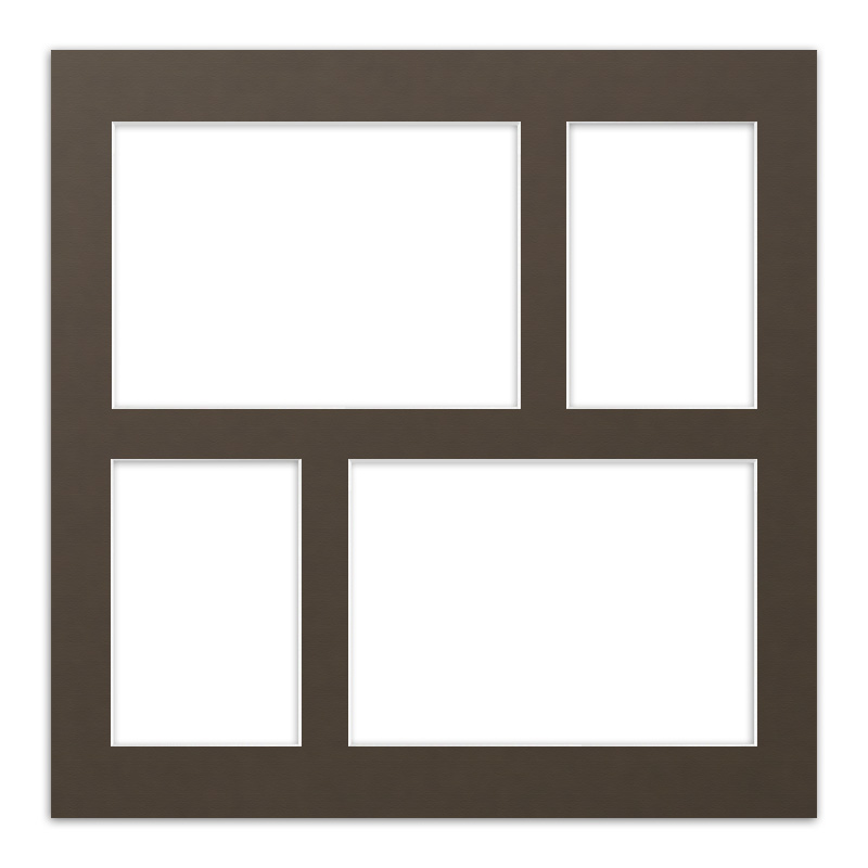 Passepartout PAS G 11 braun dunkel