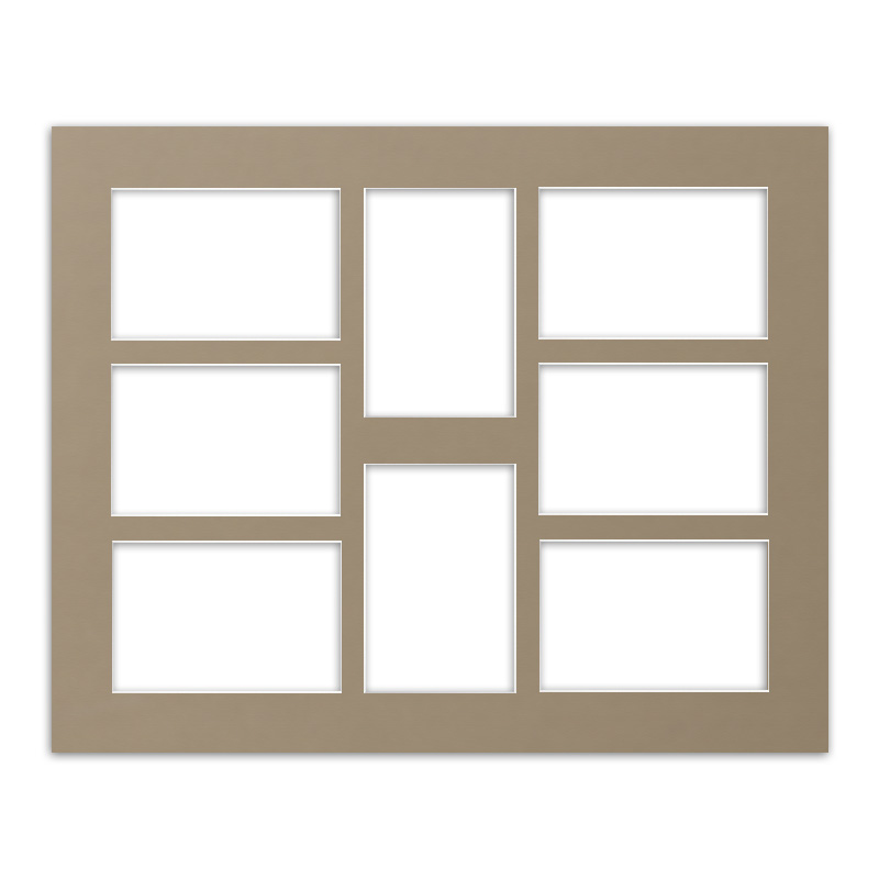 Passepartout PAS G 4 kawowy