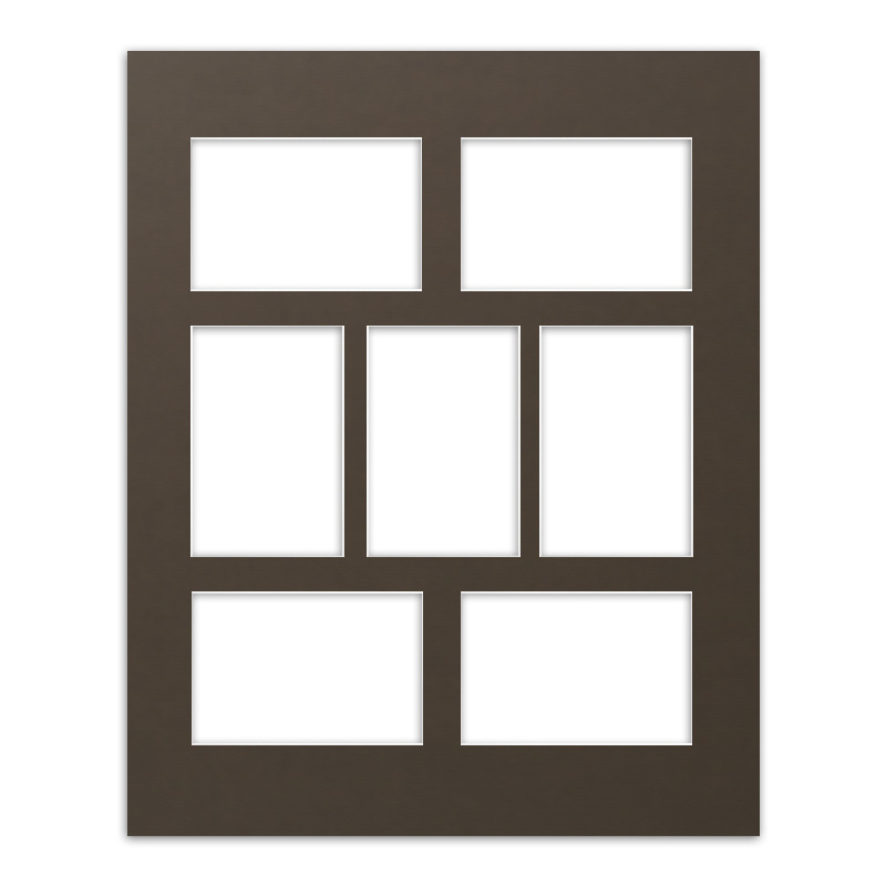 Passepartout PAS G 11 braun dunkel