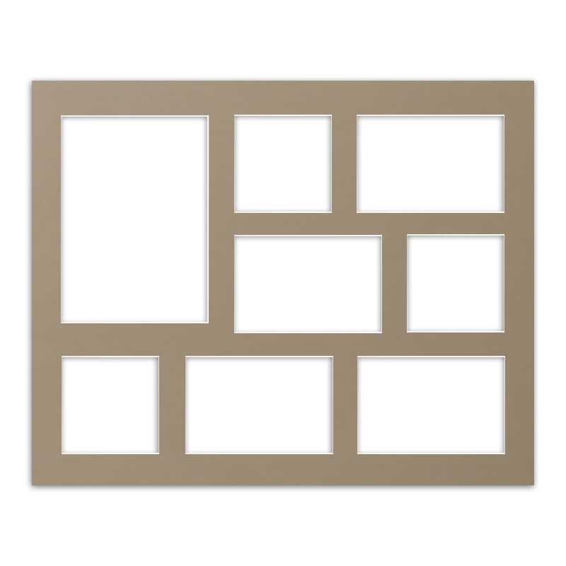 Passepartout PAS G 4 kawowy