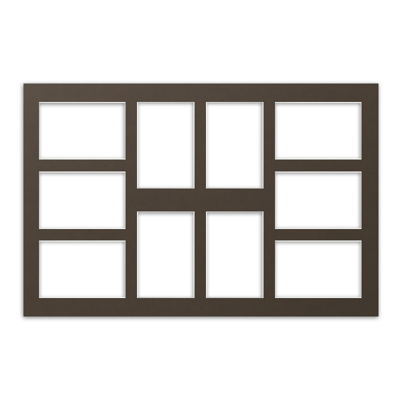 Passepartout PAS G 11 braun dunkel