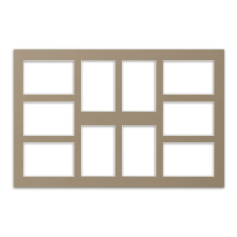 Passepartout PAS G 4 kawowy