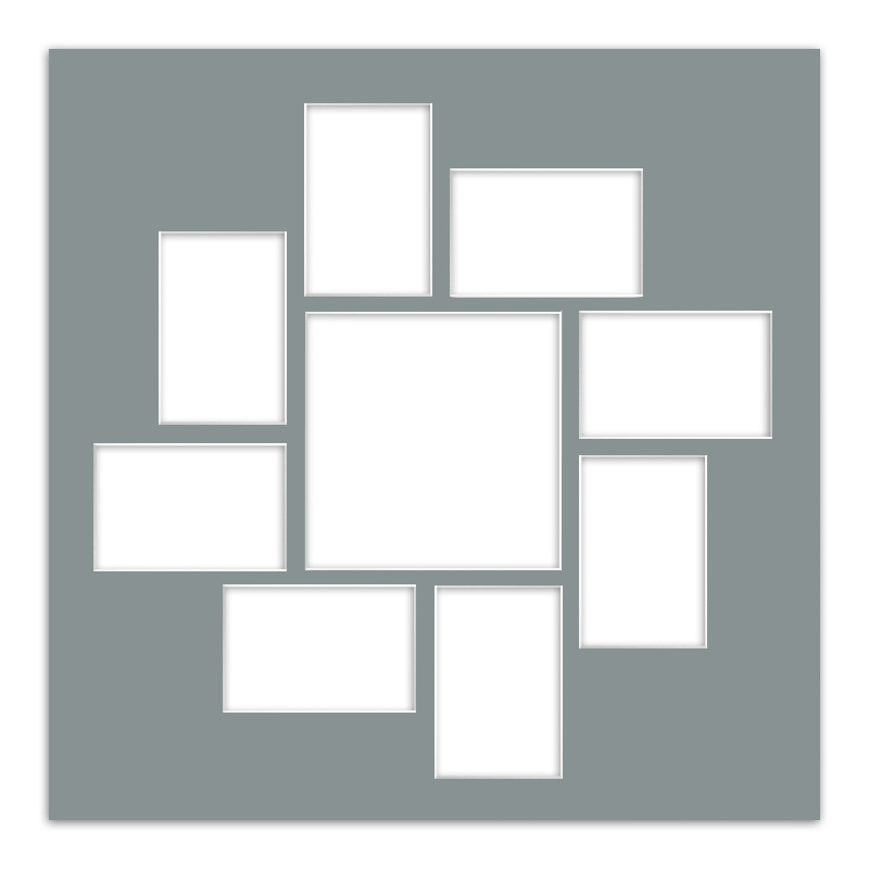 Passepartout PAS G 14 szary