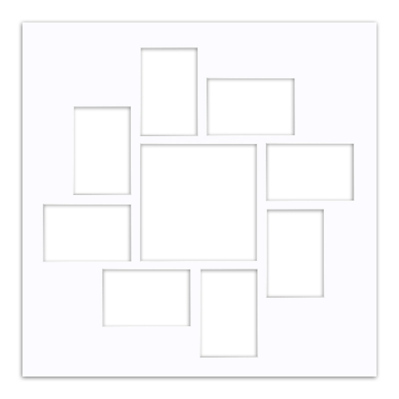 Passepartout PAS G 2 biały