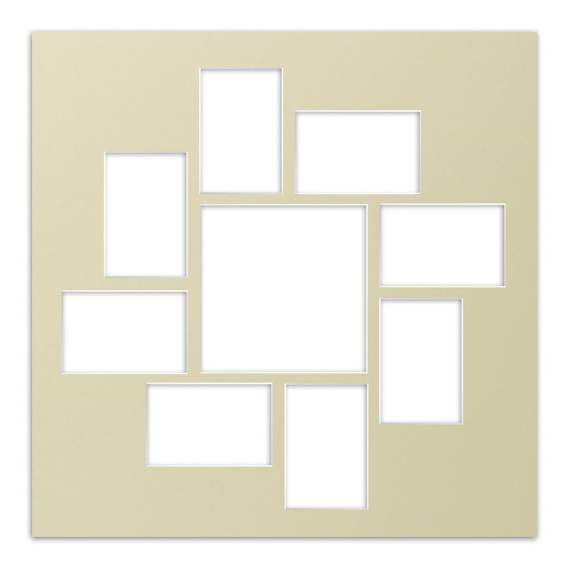 Passepartout PAS G 7 kremowy