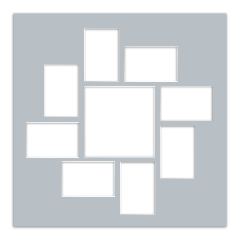 Passepartout PAS G 8 szary