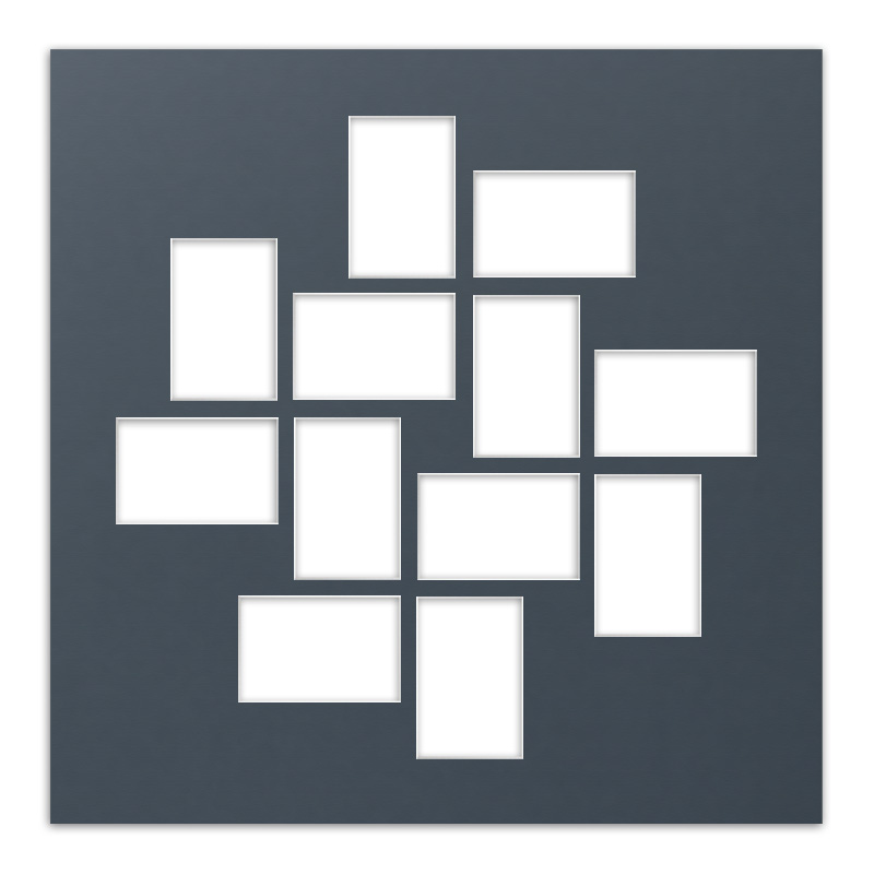 Passepartout PAS G 12 stalowy