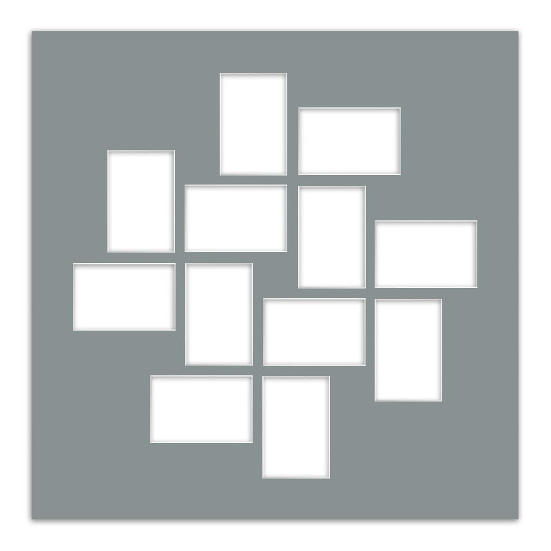 Passepartout PAS G 14 szary