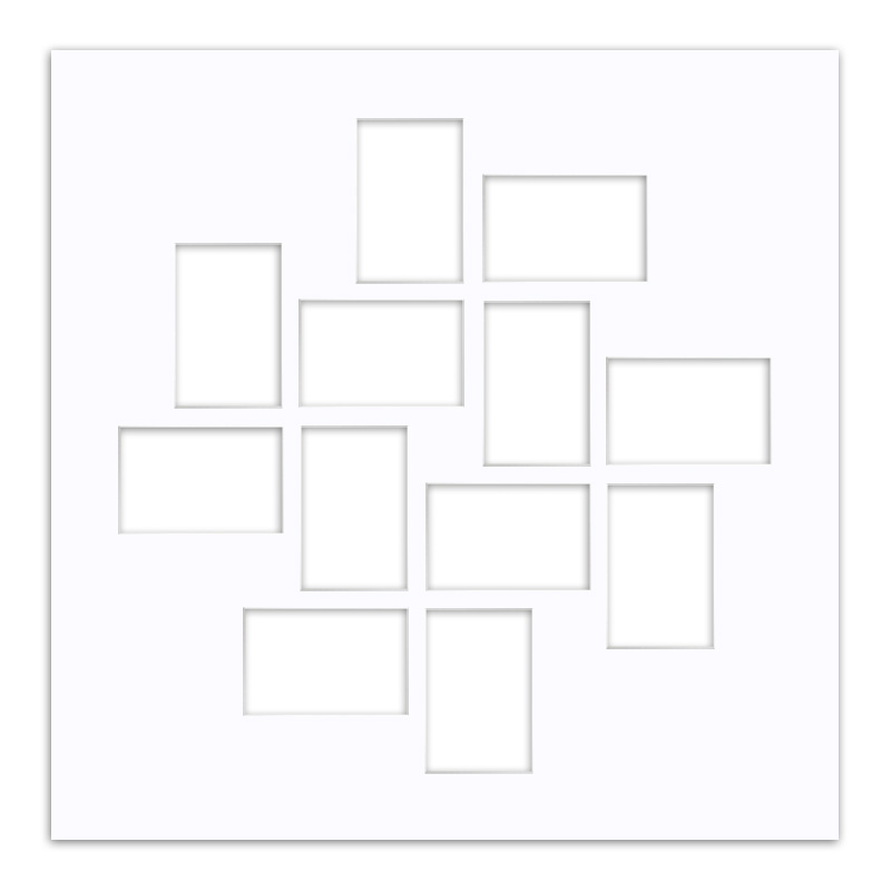 Passepartout PAS G 2 biały