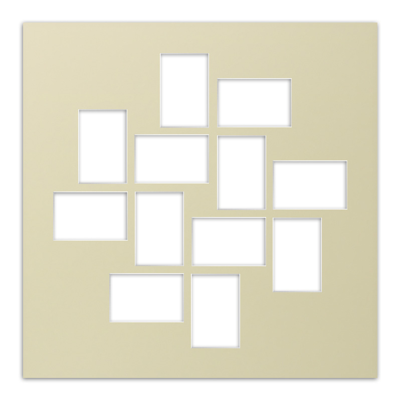 Passepartout PAS G 7 kremowy