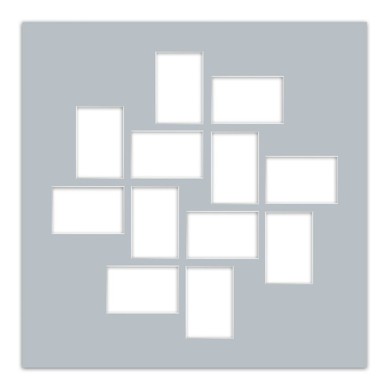 Passepartout PAS G 8 szary