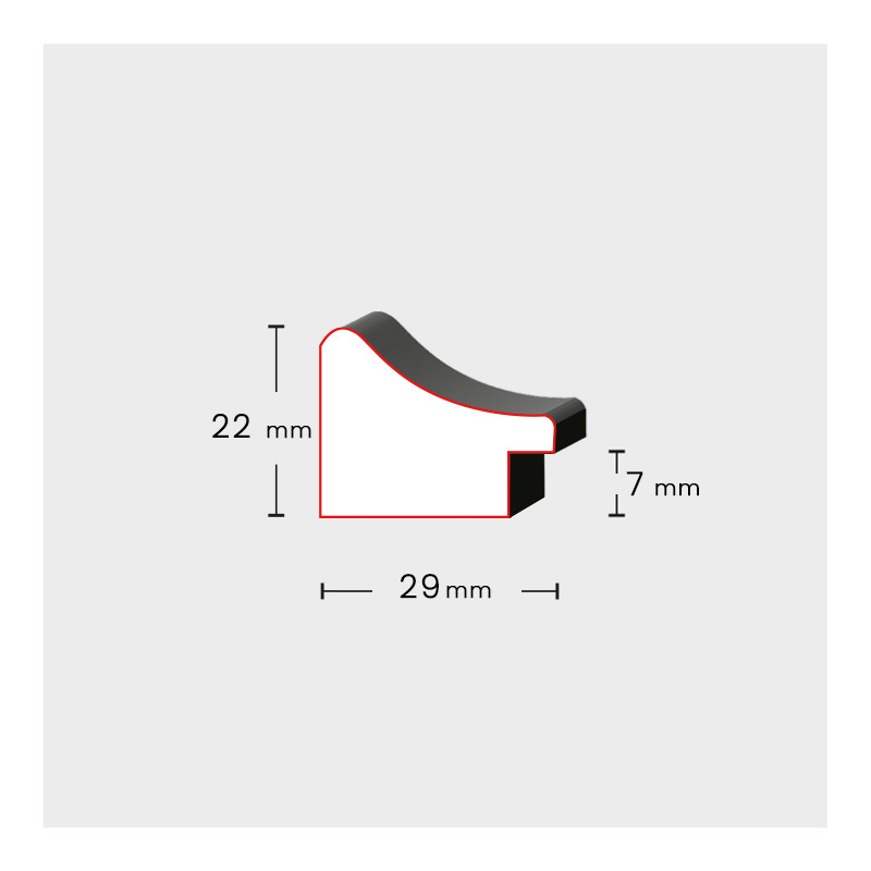 Fotorahmen NOBILE B 00 Eiche