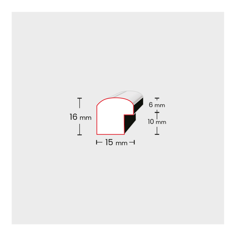 Holzrahmen DRI C Z gold