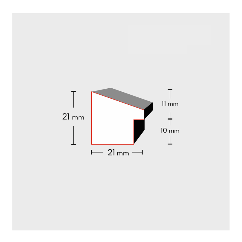 Fotorahmen PRONTO PAK 3 braun dunkel