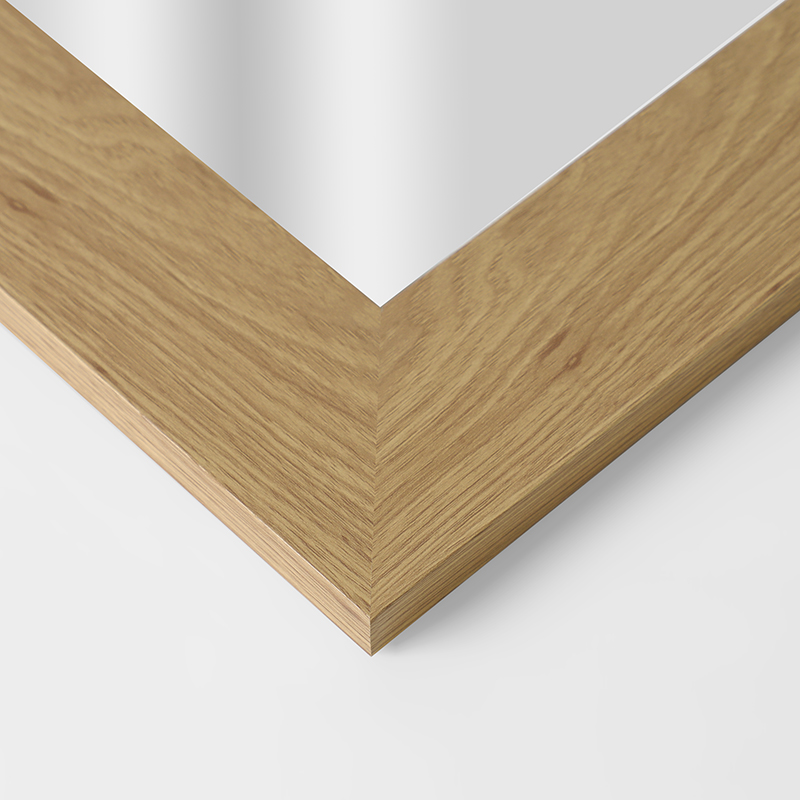 Spiegel in Rahmen LR AMBIO M01 Eiche