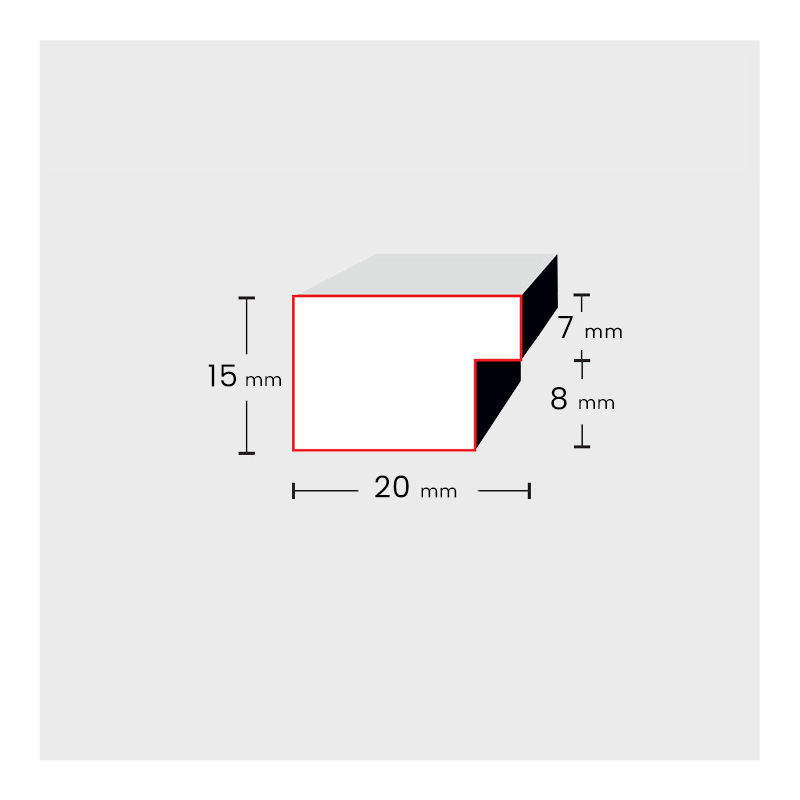 Fotorahmen TIPO PAK M01 Eiche